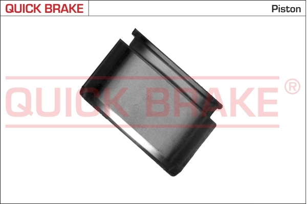 Piston, brake caliper